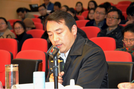 南京工业职业技术学院党委书记孙爱武研究员提问